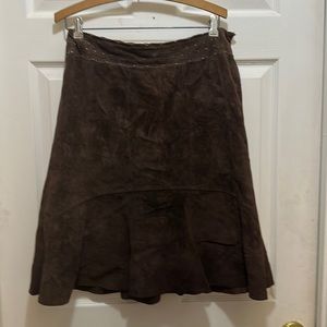 CAbi suede skirt